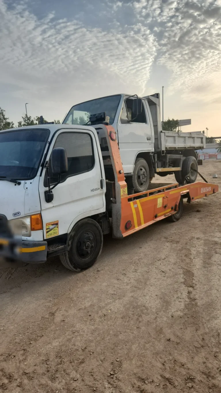 نقل شاحنة قلاب صغيرة بالسطحة - تجربة عميل